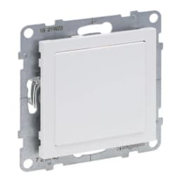 Заглушка з адаптером MOSAIC для серії SUNO Legrand 721143 білий