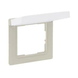 Рамка 1-постова IP44 для серії SUNO Legrand 721244 слонова кістка