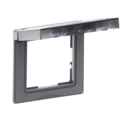 Рамка 1-постова IP44 для серії SUNO Legrand 721344 алюміній