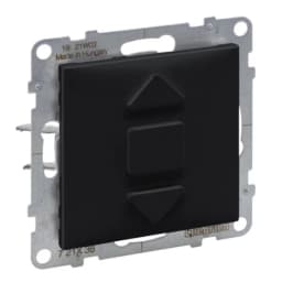 Вимикач жалюзі кнопковий 3-позиційний 6A/250V для серії SUNO Legrand 721438 чорний