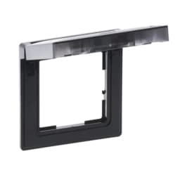 Рамка 1-постова IP44 для серії SUNO Legrand 721444 чорний