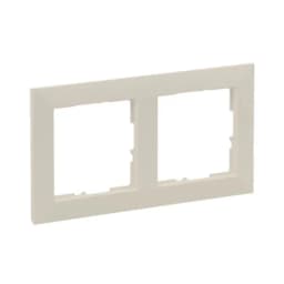 Рамка 2-постова для серії SUNO Legrand 721582 слонова кістка