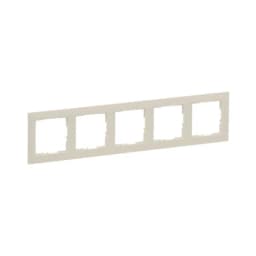 Рамка 5-постова для серії SUNO Legrand 721585 слонова кістка