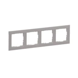 Рамка 4-постова для серії SUNO Legrand 721594 шампань