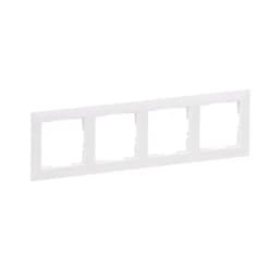 Рамка 4-постова для серії SUNO Legrand 721504 білий