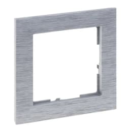 Рамка 1-постова для серії SUNO Legrand 721561 фактурний алюміній