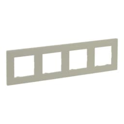 Рамка 4-постова Legrand NILOE STEP 864674 колір пісок