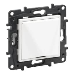 Вивід кабелю з фіксатором IP21 Legrand NILOE STEP 863129 колір білий
