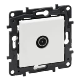 Розетка TV "зірка" Legrand NILOE STEP 863174 колір білий