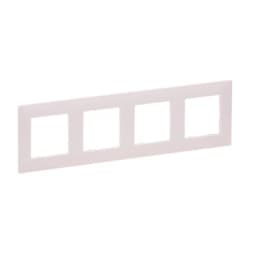 Рамка 4-постова Legrand NILOE STEP 863294 колір рожевий