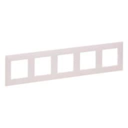 Рамка 5-постова Legrand NILOE STEP 863295 колір рожевий