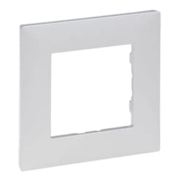 Рамка 1-постова Legrand NILOE STEP 863391 колір алюміній