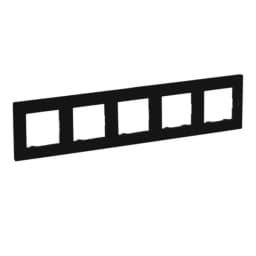 Рамка 5-постова Legrand NILOE STEP 863595 колір чорний