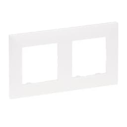 Рамка 2-постова Legrand NILOE STEP 863692 колір перлинний