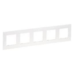 Рамка 5-постова Legrand NILOE STEP 863695 колір перлинний