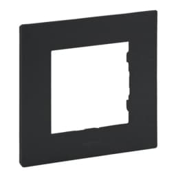 Рамка 1-постова Legrand NILOE STEP 863791 колір антрацит