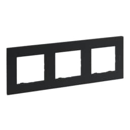 Рамка 3-постова Legrand NILOE STEP 863793 колір антрацит