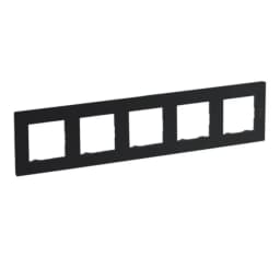 Рамка 5-постова Legrand NILOE STEP 863795 колір антрацит