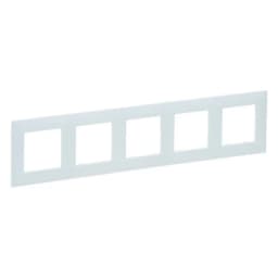 Рамка 5-постова Legrand NILOE STEP 863095 колір атол
