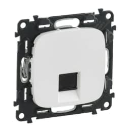 Розетка комп'ютерна RJ45 UTP 6.cat. Valena ALLURE 753742 білий