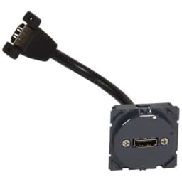 Механизм розетки Hdmi з кабелем Legrand Celiane 067377
