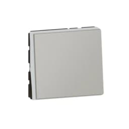 Вимикач кнопковий 1-кл. для серії Mosaic New Legrand 079240L алюміній