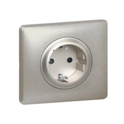 Розумна розетка з з/к 16А/230V Celiane with Netatmo 064837, графіт