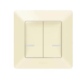 Розумний вимикач 2-кл. бездротовий для серії Valena Life with Netatmo Legrand 752287 слонова кістка