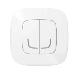Розумний вимикач 2-кл. бездротовий для серії Valena Allure with Netatmo Legrand 752587 білий глянець