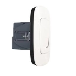 Розумний провідний вимикач освітлення з опцією димира Valena Allure with Netatmo 752984, перлина