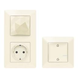 Стартовий Smart комплект розумного будинку Valena Life with NETATMO 752296, колір слонова кістка
