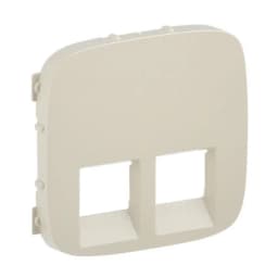 Лицьова панель розетки 2x RJ45 Valena ALLURE Valena ALLURE 755426 слонова кістка