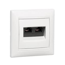 Комп'ютерна розетка 2хRJ45 5кат UTP 774139 Legrand Valena, колір слонова кістка