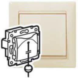 Перемикач кнопковий шнурковий для серії Valena Classic Legrand 774319 слонова кістка