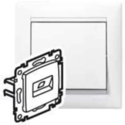 Комп'ютерна розетка 1хRJ45 6кат UTP 774246 Legrand Valena, колір білий