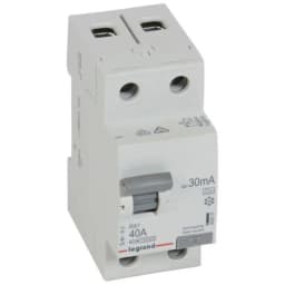 Дифреле (ПЗВ) 2п 40/0,03А, Тип-«А»RX3 Legrand 402037