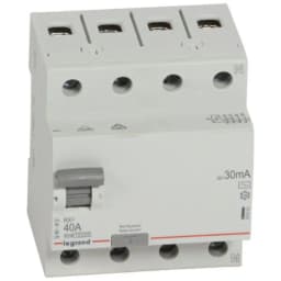 Дифреле (ПЗВ) 4п 40/0,03А RX3 Legrand 402063