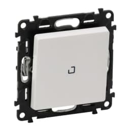 Вимикач з підсв. 1-кл. для серії Valena Life Legrand 752410 білий глянець