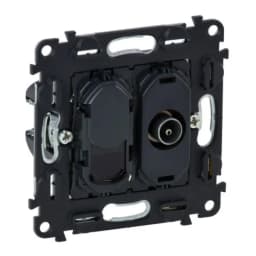 Розетка TV + RJ45 Кат.6 UTP Valena IN'MATIC 753055