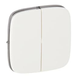 Клавіша 2-а для вимикача Valena Allure Legrand 755025 білий глянець