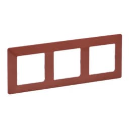 Рамка 3 пости Valena LIFE 754073 теракота