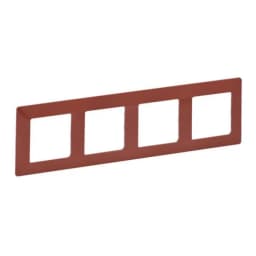 Рамка 4 пости Valena LIFE 754074 теракота