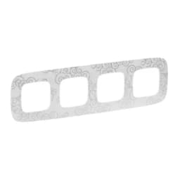 Рамка 4 пости Valena ALLURE 754344 нарцис хром