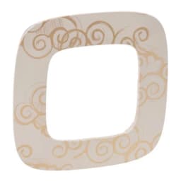 Рамка 1 пост Valena ALLURE 754351 нарцис золото