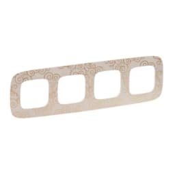 Рамка 4 пости Valena ALLURE 754354 нарцис золото