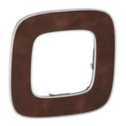 Рамка 1 пост Valena ALLURE 754451 шкіра
