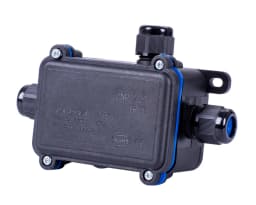 Коробка розподільча e.wdb.cnp723.3t з клемником, 133х81х42 мм, IP68 s071001 E.NEXT