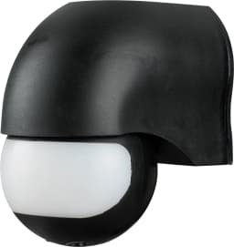 Датчик руху інфрачервоний e.sensor.pir.12.black(чорний), 180°, IP44 s061010 E.NEXT
