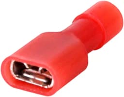 Наконечник-з'єднувач ізольований серії FN e.terminal.stand.fdfn1.25.250.red (fn.f.0,5.1,5) 0,5-1,5 кв.мм "мама", 100шт s4039000 E.NEXT