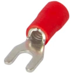 Ізольований наконечник вилковий e.terminal.stand.sv.1,25.3,2.red 0.5-1.5 кв.мм, червоний, 100шт s2036001 E.NEXT